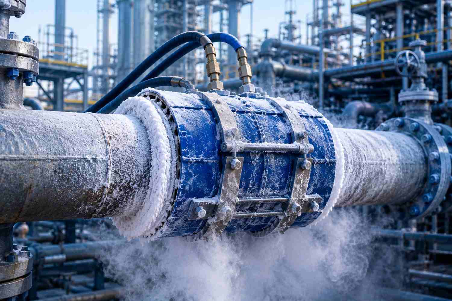 Pipe Freezing in Oil and Gas The Complete Guide to Cryogenic Pipeline Isolation