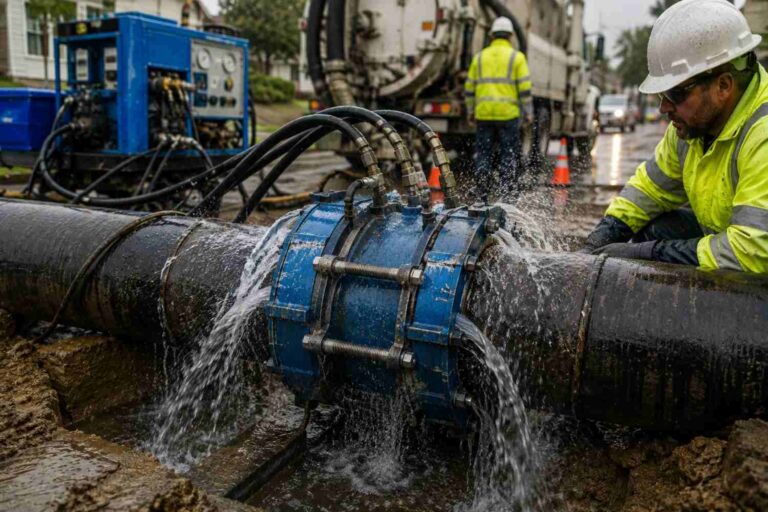Why Water Utilities Use Line Stopping for Live Pipeline Repairs